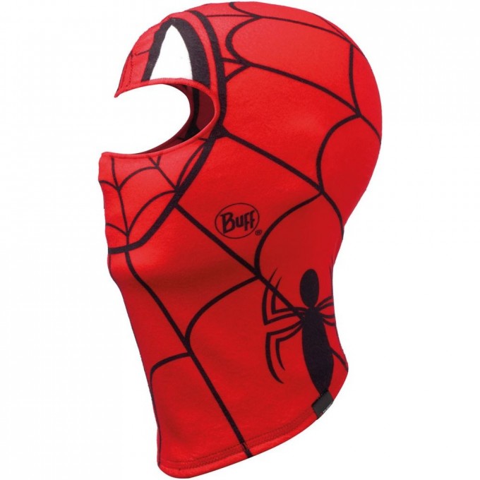 Балаклава флисовая детская BUFF BALACLAVA POLAR SPIDERMASK RED 121590.425.10.00 Балаклава флисовая детская BUFF BALACLAVA POLAR SPIDERMASK RED 121590.425.10.00