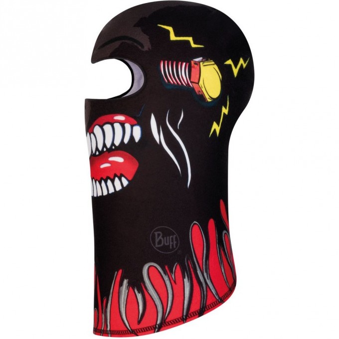 Балаклава флисовая детская BUFF BALACLAVA POLAR TERRIFYING BLACK 121655.999.10.00 Балаклава флисовая детская BUFF BALACLAVA POLAR TERRIFYING BLACK 121655.999.10.00