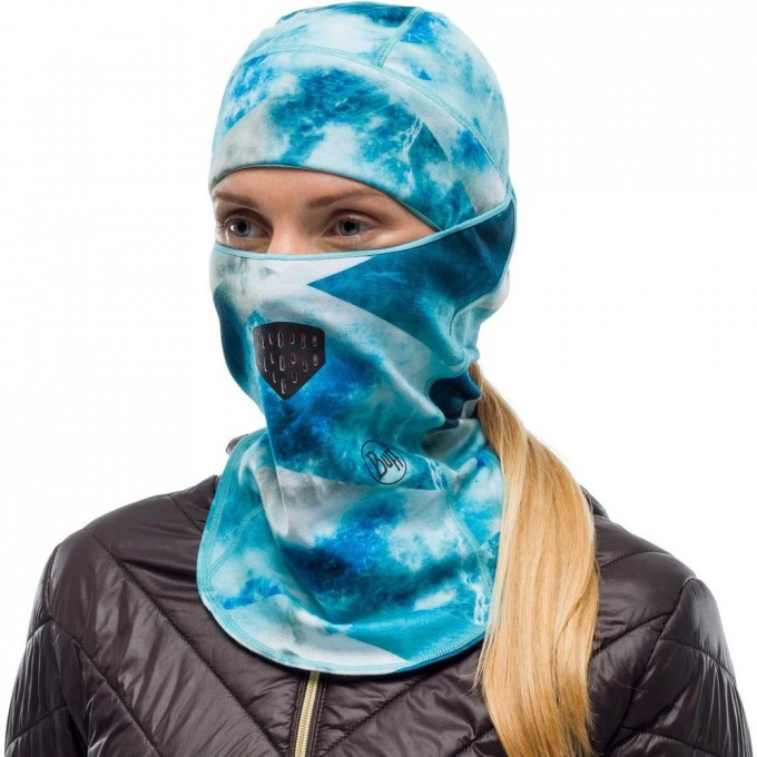 Балаклава утепленная BUFF BALACLAVA THERMONET ETHEREAL AQUA 124146.711.10.00 Балаклава утепленная BUFF BALACLAVA THERMONET ETHEREAL AQUA 124146.711.10.00