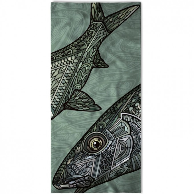 Бандана BUFF COOLNET UV+ ANDREA LARKO BONEFISH SAGE 131892.308.10.00 Бандана BUFF COOLNET UV+ ANDREA LARKO BONEFISH SAGE 131892.308.10.00