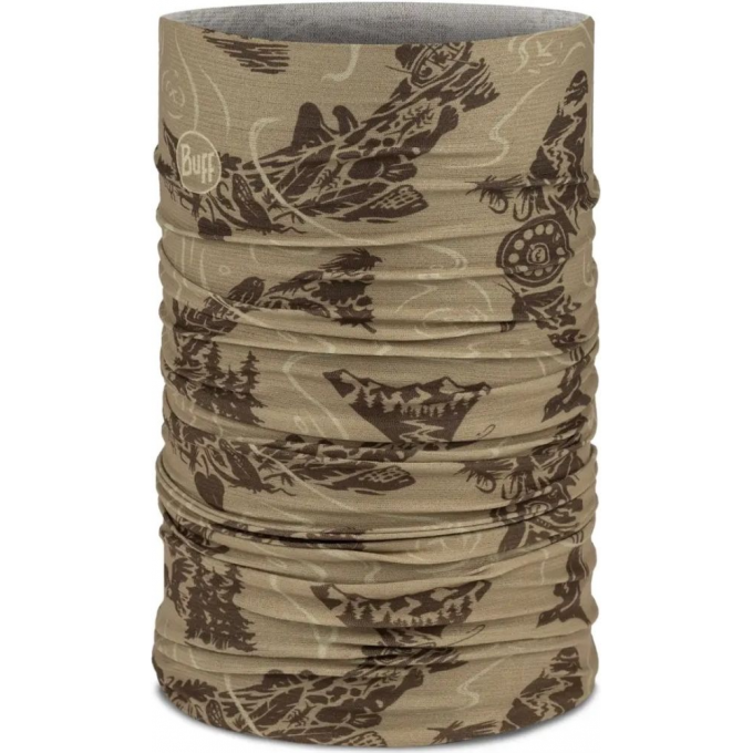 Бандана BUFF COOLNET UV Lake River Khaki 135995.854.10.00 Бандана BUFF COOLNET UV Lake River Khaki 135995.854.10.00