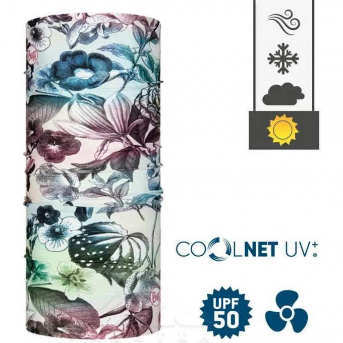 Бандана BUFF COOLNET UV+ MURMUR MULTI 125176.555.10.00 Бандана BUFF COOLNET UV+ MURMUR MULTI 125176.555.10.00
