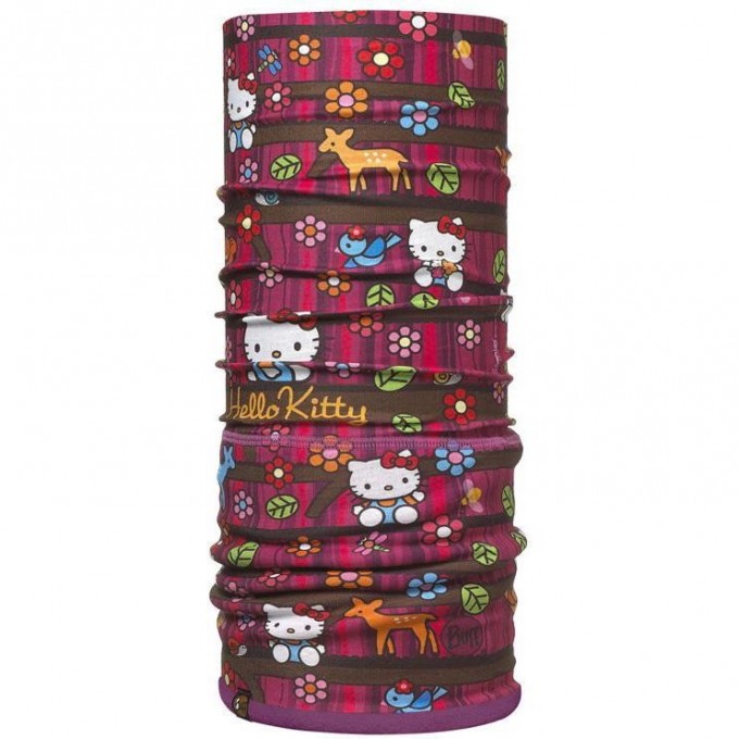Бандана BUFF KIDS LICENSES HELLO KITTY POLAR BUFF FOREST\ MARDI GRAPE POLARTEC 104872.00 Бандана BUFF KIDS LICENSES HELLO KITTY POLAR BUFF FOREST\ MARDI GRAPE POLARTEC 104872.00