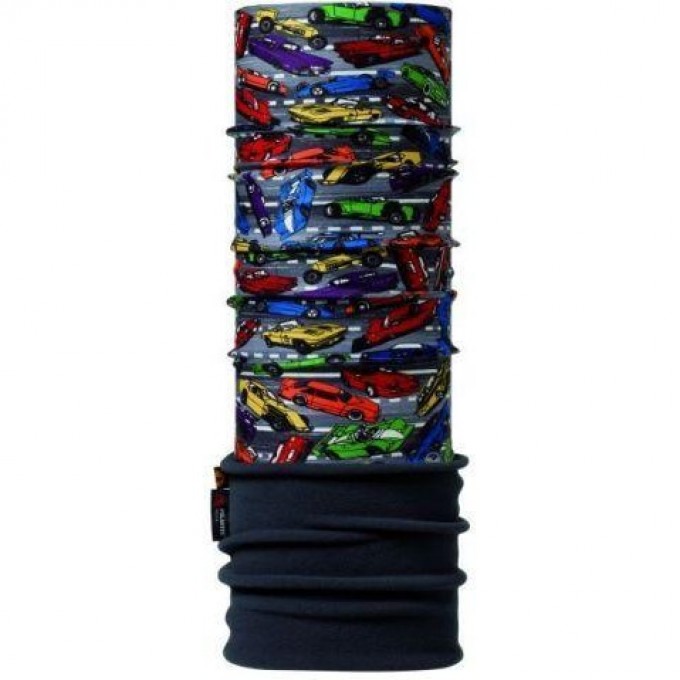 Бандана BUFF KIDS POLAR BUFF MINICARS\GREY POLARTEC 101564.00 Бандана BUFF KIDS POLAR BUFF MINICARS\GREY POLARTEC 101564.00