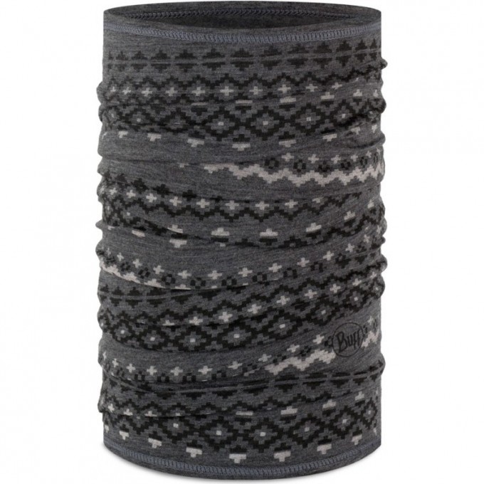 Бандана BUFF MERINO LIGHTWEIGHT FAIZEN GREY 130050.937.10.00 Бандана BUFF MERINO LIGHTWEIGHT FAIZEN GREY 130050.937.10.00