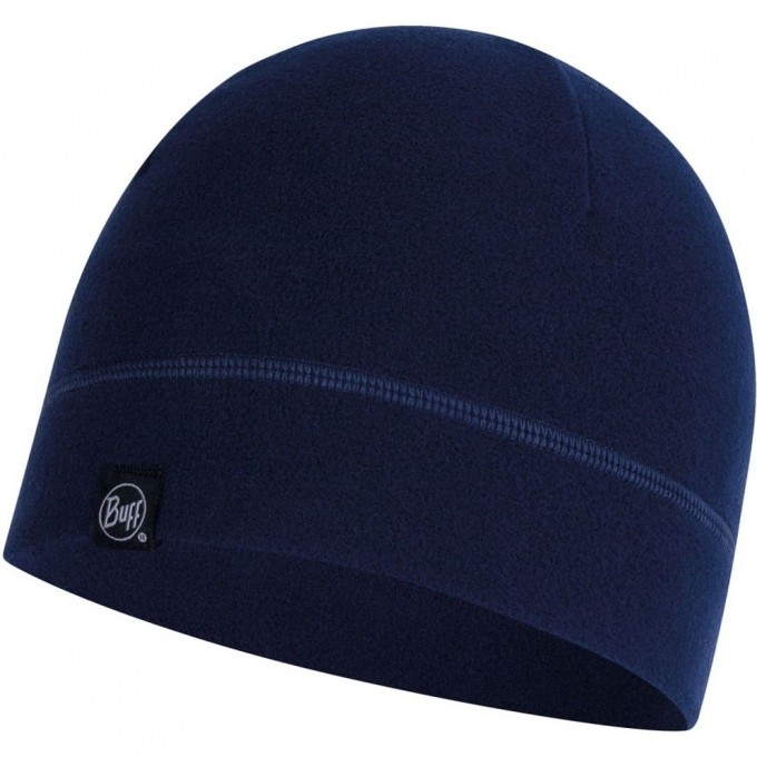 Флисовая шапка BUFF HAT POLAR SOLID NIGHT BLUE 121561.779.10.00 Флисовая шапка BUFF HAT POLAR SOLID NIGHT BLUE 121561.779.10.00