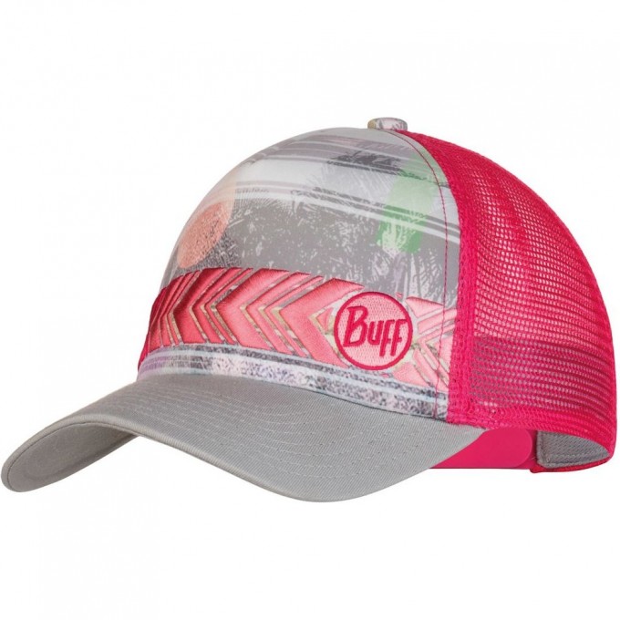 Кепка-бейсболка BUFF TRUCKER CAP BIOME MULTI 119534.555.10.00 Кепка-бейсболка BUFF TRUCKER CAP BIOME MULTI 119534.555.10.00