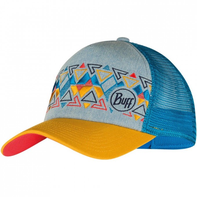 Кепка-бейсболка BUFF TRUCKER CAP LADJI MULTI 122597.555.10.00 Кепка-бейсболка BUFF TRUCKER CAP LADJI MULTI 122597.555.10.00