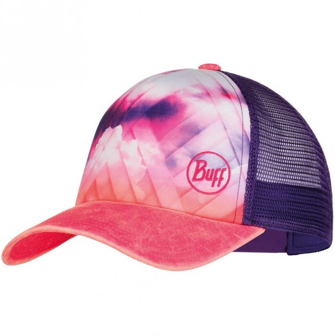 Кепка-бейсболка BUFF TRUCKER CAP RAY ROSE PINK 119536.561.10.00 Кепка-бейсболка BUFF TRUCKER CAP RAY ROSE PINK 119536.561.10.00