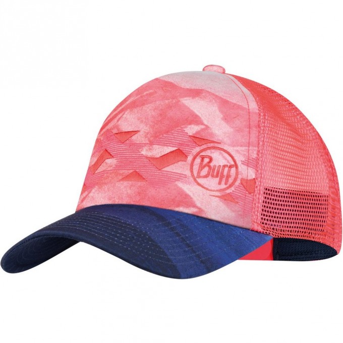 Кепка-бейсболка женская BUFF TRUCKER CAP AMDO MULTI 122604.555.10.00 Кепка-бейсболка женская BUFF TRUCKER CAP AMDO MULTI 122604.555.10.00