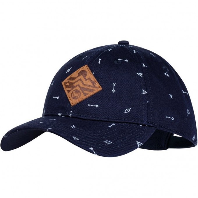 Кепка BUFF BASEBALL CAP ARROWS DENIM 120052.788.10.00 Кепка BUFF BASEBALL CAP ARROWS DENIM 120052.788.10.00