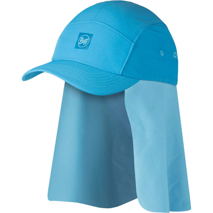 Кепка BUFF DESERT CAP Solid Azure 135778.720.10.00 Кепка BUFF DESERT CAP Solid Azure 135778.720.10.00
