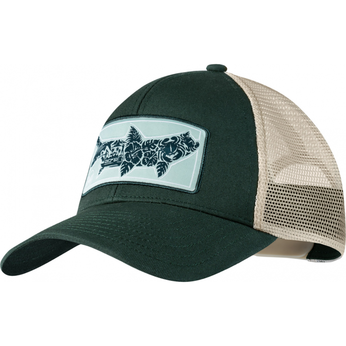 Кепка BUFF EXPLORE TRUCKER CAP Salty Green 136003.845.30.00
