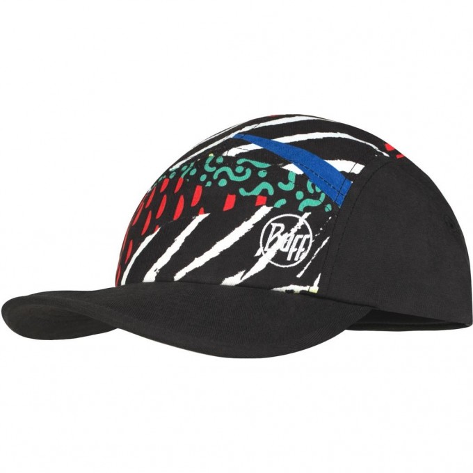 Кепка BUFF FIVE PANELS GO CAP BLOCKADE BLACK 125374.999.10.00 Кепка BUFF FIVE PANELS GO CAP BLOCKADE BLACK 125374.999.10.00