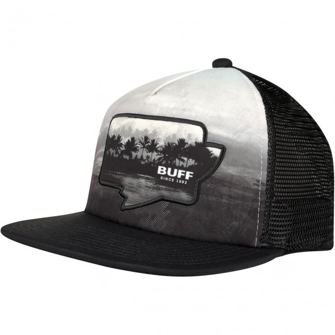 Кепка BUFF TRUCKER CAP SENDEL BLACK 125362.999.30.00 Кепка BUFF TRUCKER CAP SENDEL BLACK 125362.999.30.00