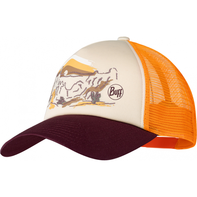 Кепка BUFF TRUCKER CAP Sylva Apricot 135755.210.30.00 Кепка BUFF TRUCKER CAP Sylva Apricot 135755.210.30.00