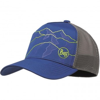 Кепка BUFF TRUCKER TECH CAP SOLID CAPE BLUE