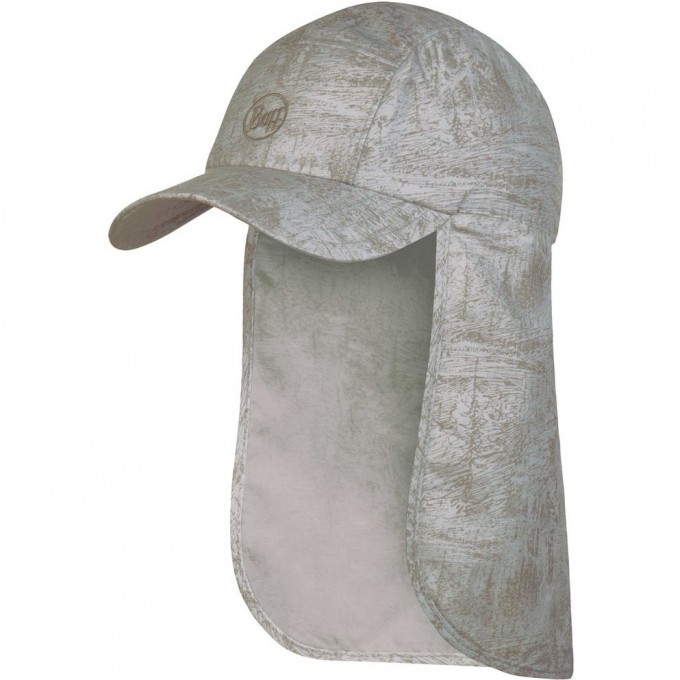 Кепка с защитой шеи от солнца BUFF BIMINI CAP ZINC SILVER GREY 119526.334.10.00 Кепка с защитой шеи от солнца BUFF BIMINI CAP ZINC SILVER GREY 119526.334.10.00