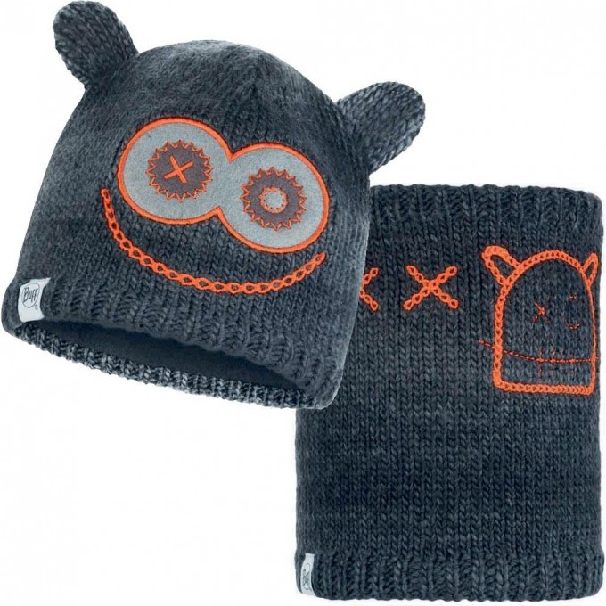 Комплект детский шапка-шарф BUFF MONSTER JOLLY BLACK 11352.99.10.00113449.999.10.00 Комплект детский шапка-шарф BUFF MONSTER JOLLY BLACK 11352.99.10.00113449.999.10.00