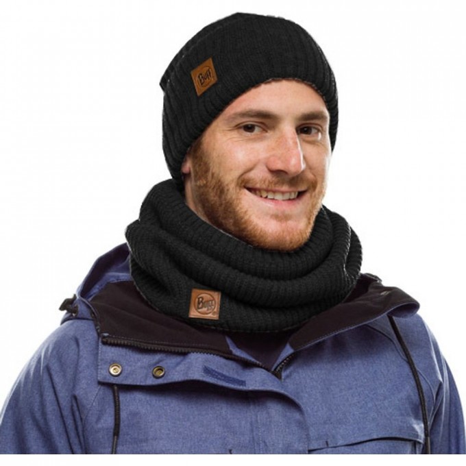Комплект шапка-шарф BUFF RUTGER GRAPHITE 1179029011000117845.901.10.00 Комплект шапка-шарф BUFF RUTGER GRAPHITE 1179029011000117845.901.10.00