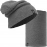 Комплект шапка шарф вязаные BUFF COLT GREY PEWTER 1160289061000116029.906.10.00