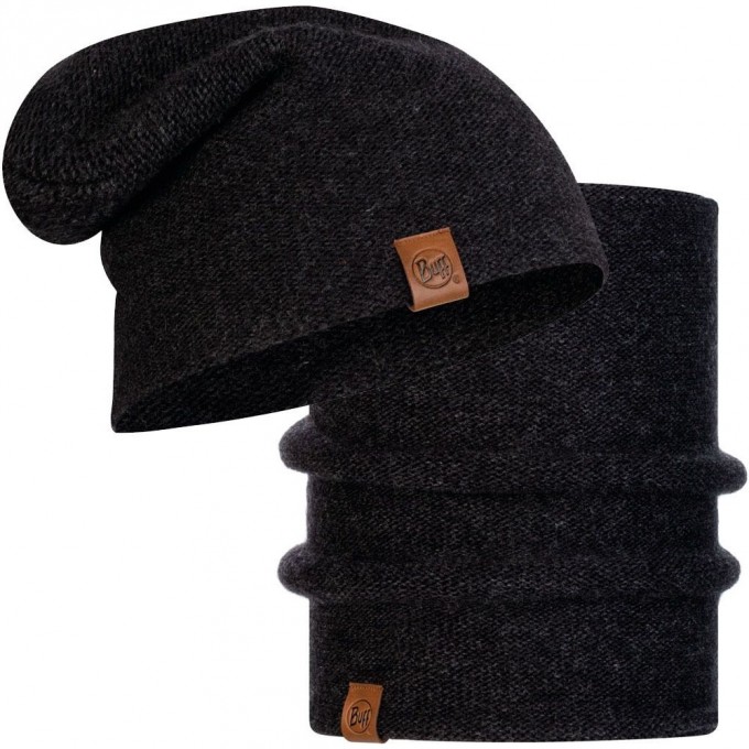 Комплект шарф-шапка вязаный BUFF COLT GRAPHITE 1160289011000116029.901.10.00 Комплект шарф-шапка вязаный BUFF COLT GRAPHITE 1160289011000116029.901.10.00