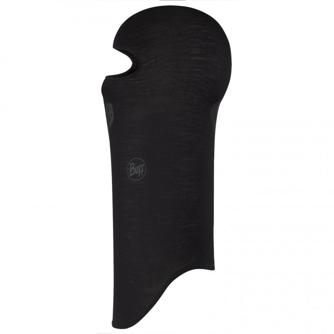Маска (балаклава) BUFF LW MERINO WOOL BALACLAVA SOLID BLACK 123327.999.10.00 Маска (балаклава) BUFF LW MERINO WOOL BALACLAVA SOLID BLACK 123327.999.10.00