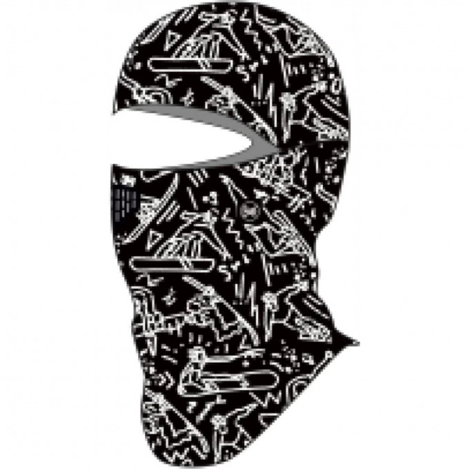 Маска (балаклава) BUFF THERMONET BALACLAVA TIVAT BLACK 132517.999.10.00 Маска (балаклава) BUFF THERMONET BALACLAVA TIVAT BLACK 132517.999.10.00