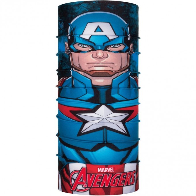 Многофункциональная бандана-труба детская BUFF ORIGINAL CAPTAIN AMERICA 121593.555.10.00 Многофункциональная бандана-труба детская BUFF ORIGINAL CAPTAIN AMERICA 121593.555.10.00