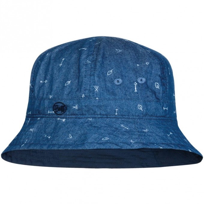 Панама детская BUFF BUCKET HAT ARROWS DENIM 120041.788.10.00 Панама детская BUFF BUCKET HAT ARROWS DENIM 120041.788.10.00