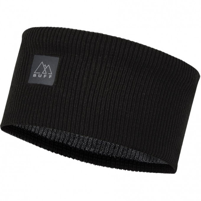 Повязка BUFF CROSSKNIT HEADBAND SOLID BLACK 126484.999.10.00 Повязка BUFF CROSSKNIT HEADBAND SOLID BLACK 126484.999.10.00