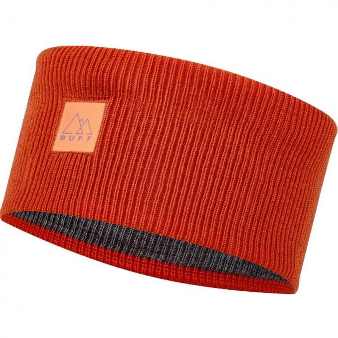 Повязка BUFF CROSSKNIT HEADBAND SOLID FIRE 126484.220.10.00 Повязка BUFF CROSSKNIT HEADBAND SOLID FIRE 126484.220.10.00