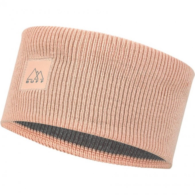 Повязка BUFF CROSSKNIT HEADBAND SOLID PALE PINK 126484.508.10.00 Повязка BUFF CROSSKNIT HEADBAND SOLID PALE PINK 126484.508.10.00