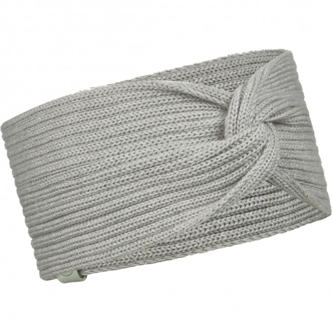 Повязка BUFF KNITTED HEADBAND NORVAL LIGHT GREY 126459.933.10.00 Повязка BUFF KNITTED HEADBAND NORVAL LIGHT GREY 126459.933.10.00