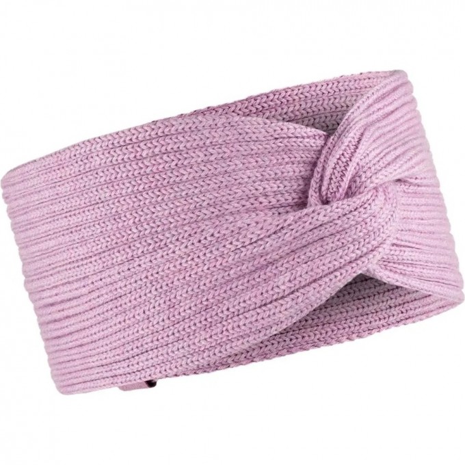 Повязка BUFF KNITTED HEADBAND NORVAL PANSY 126459.601.10.00 Повязка BUFF KNITTED HEADBAND NORVAL PANSY 126459.601.10.00