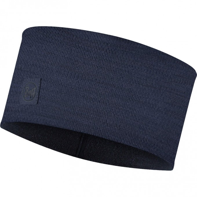 Повязка BUFF MERINO FLEECE HEADBAND NAVY 129451.787.10.00 Повязка BUFF MERINO FLEECE HEADBAND NAVY 129451.787.10.00