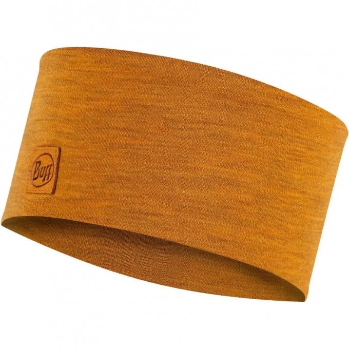 Повязка BUFF MERINO WIDE HEADBAND SOLID MUSTARD 129441.118.10.00 Повязка BUFF MERINO WIDE HEADBAND SOLID MUSTARD 129441.118.10.00