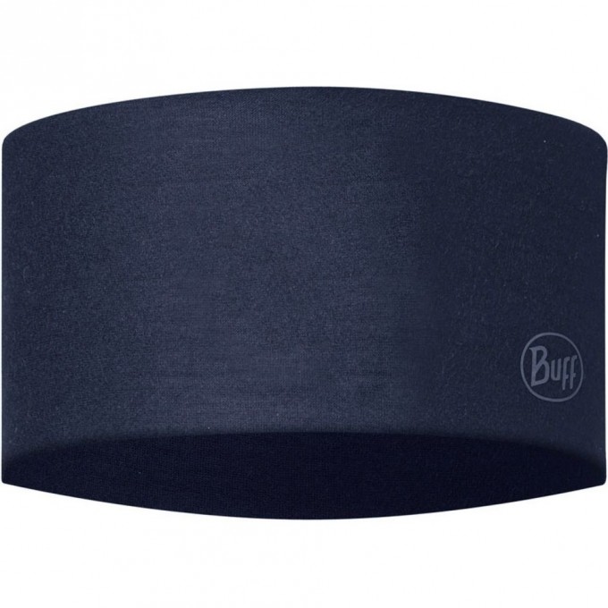 Повязка BUFF MERINO WIDE HEADBAND SOLID NIGHT BLUE 129441.779.10.00 Повязка BUFF MERINO WIDE HEADBAND SOLID NIGHT BLUE 129441.779.10.00