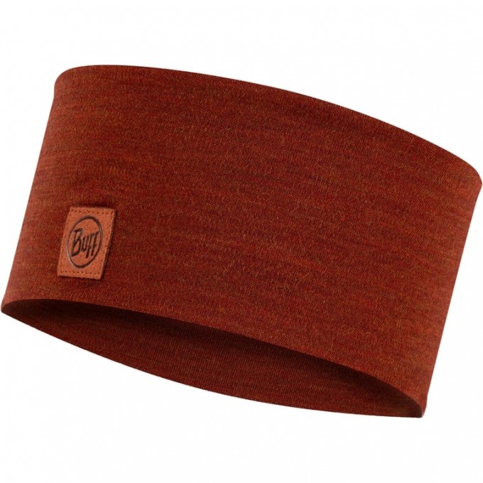 Повязка BUFF MERINO WIDE HEADBAND SOLID SIENNA 129441.411.10.00 Повязка BUFF MERINO WIDE HEADBAND SOLID SIENNA 129441.411.10.00