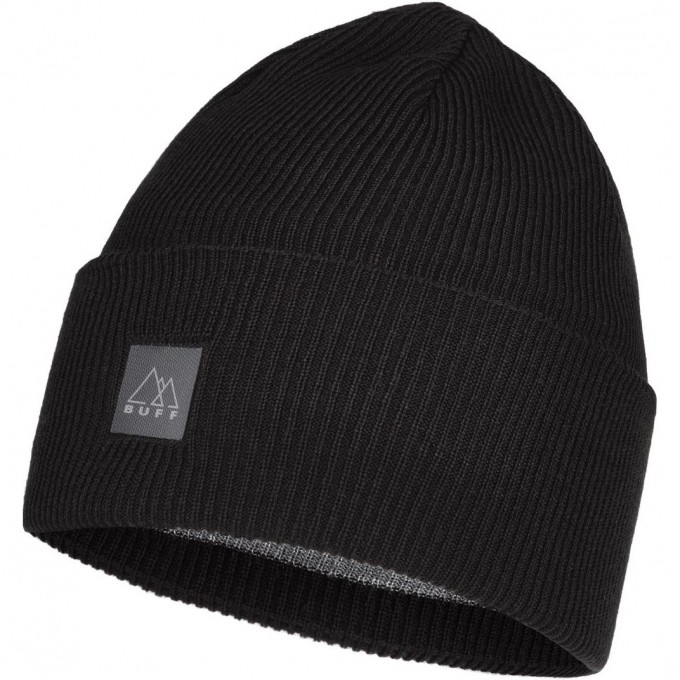Шапка BUFF CROSSKNIT HAT SOLID BLACK 126483.999.10.00 Шапка BUFF CROSSKNIT HAT SOLID BLACK 126483.999.10.00