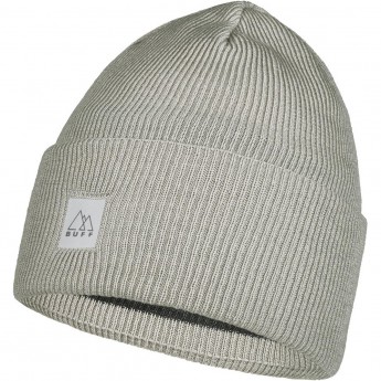 Шапка BUFF CROSSKNIT HAT SOLID LIGHT GREY