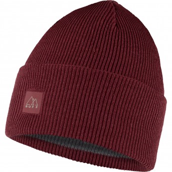 Шапка BUFF CROSSKNIT HAT SOLID MAHOGANY Шапка BUFF CROSSKNIT HAT SOLID MAHOGANY