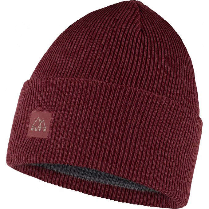 Шапка BUFF CROSSKNIT HAT SOLID MAHOGANY 126483.416.10.00 Шапка BUFF CROSSKNIT HAT SOLID MAHOGANY 126483.416.10.00