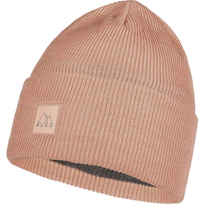 Шапка BUFF CROSSKNIT HAT SOLID PALE PINK 126483.508.10.00 Шапка BUFF CROSSKNIT HAT SOLID PALE PINK 126483.508.10.00