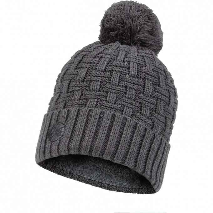 Шапка BUFF KNITTED & FLEECE BAND HAT AIRON GREY VIGORE 111021.930.10.00 Шапка BUFF KNITTED & FLEECE BAND HAT AIRON GREY VIGORE 111021.930.10.00