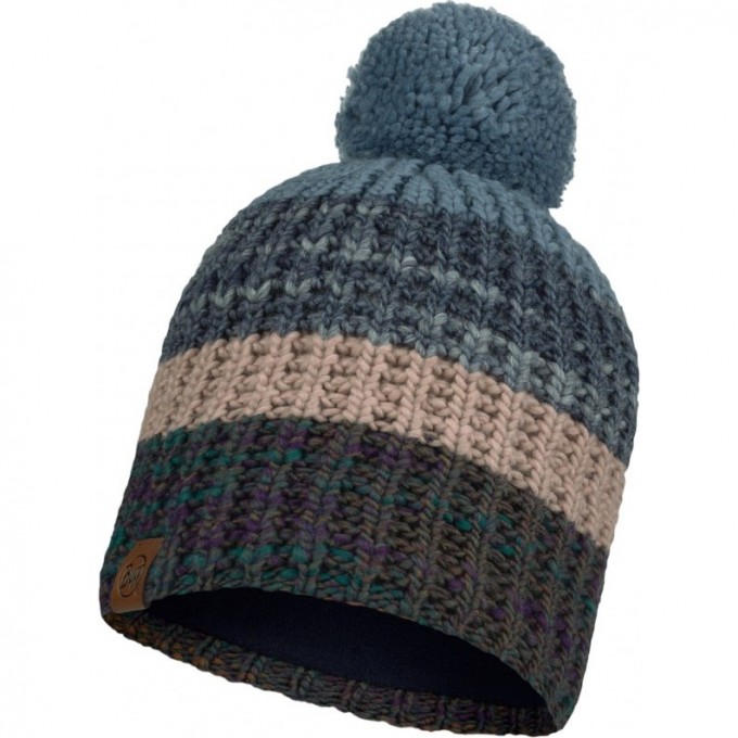 Шапка BUFF KNITTED & FLEECE BAND HAT ALINA BLUE 120838.707.10.00 Шапка BUFF KNITTED & FLEECE BAND HAT ALINA BLUE 120838.707.10.00