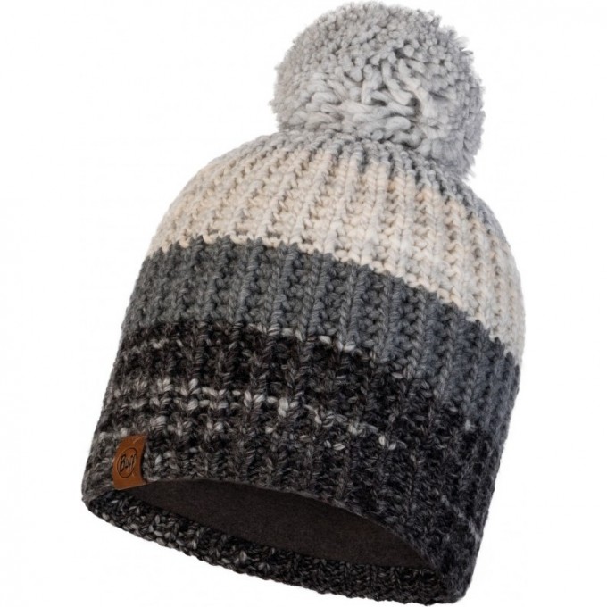 Шапка BUFF KNITTED & FLEECE BAND HAT ALINA GREY 120838.937.10.00 Шапка BUFF KNITTED & FLEECE BAND HAT ALINA GREY 120838.937.10.00