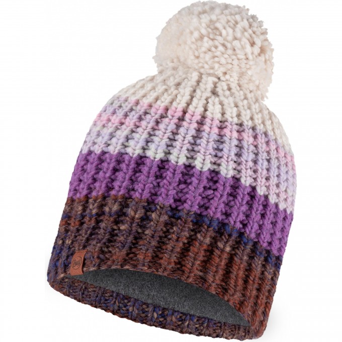 Шапка BUFF KNITTED & FLEECE BAND HAT ALINA PURPLE 120838.605.10.00 Шапка BUFF KNITTED & FLEECE BAND HAT ALINA PURPLE 120838.605.10.00