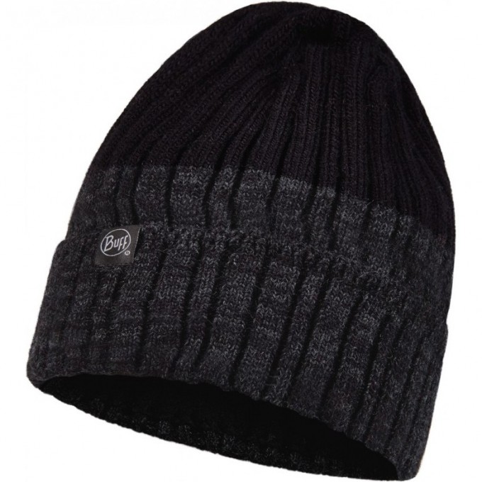 Шапка BUFF KNITTED & FLEECE BAND HAT IGOR BLACK 120850.999.10.00 Шапка BUFF KNITTED & FLEECE BAND HAT IGOR BLACK 120850.999.10.00