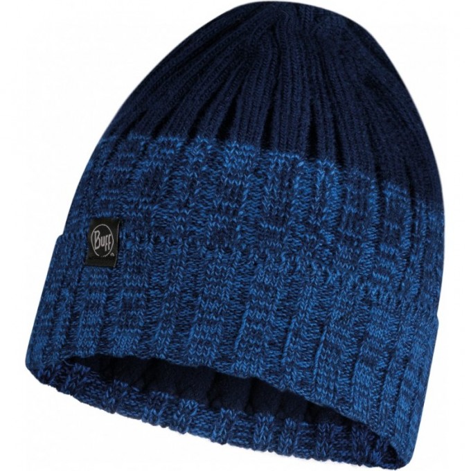 Шапка BUFF KNITTED & FLEECE BAND HAT IGOR NIGHT BLUE 120850.779.10.00 Шапка BUFF KNITTED & FLEECE BAND HAT IGOR NIGHT BLUE 120850.779.10.00